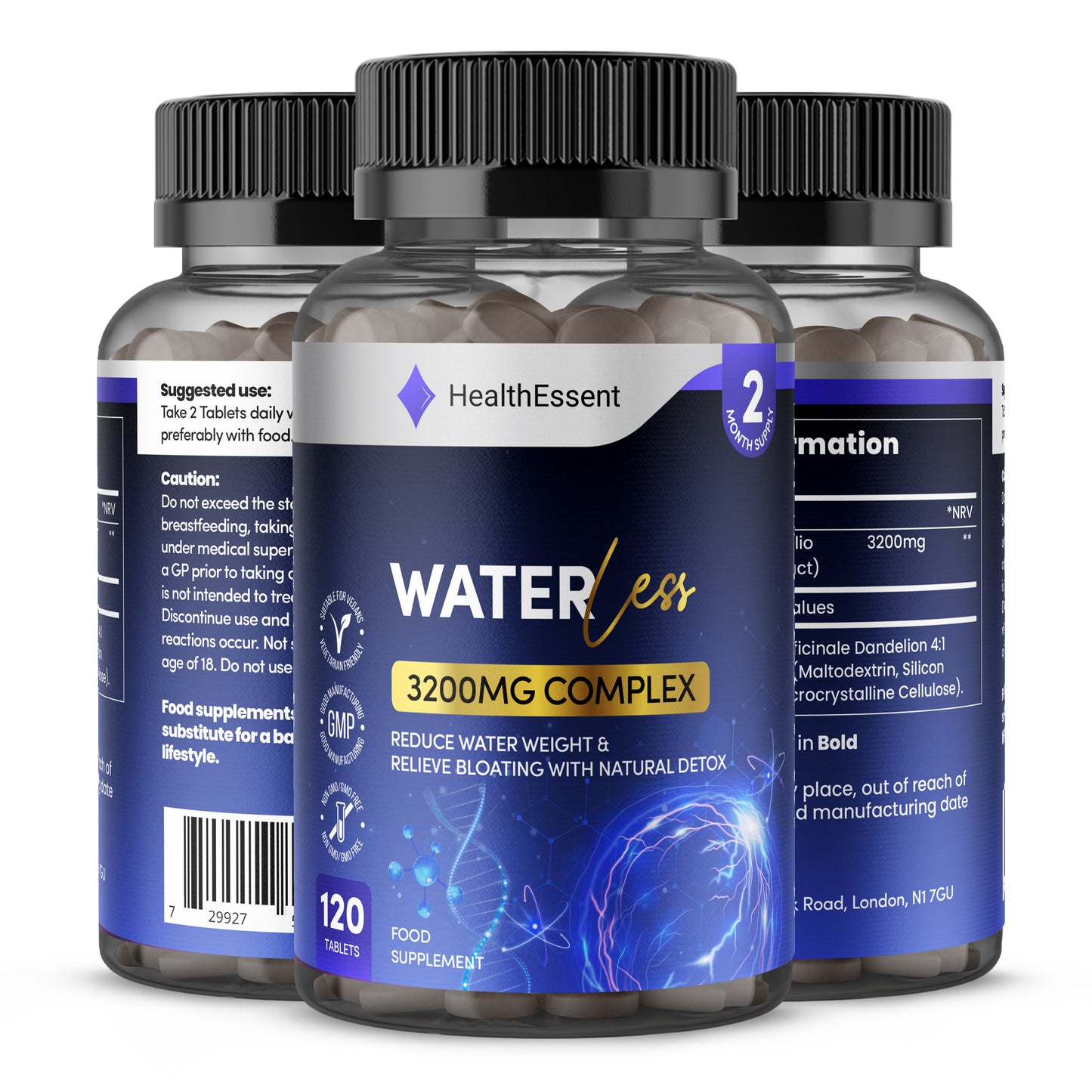 WaterLess - Water Retention Tablets