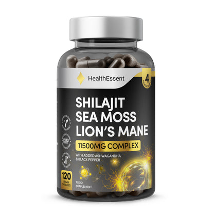 Shilajit Sea Moss Lion’s Mane Complex