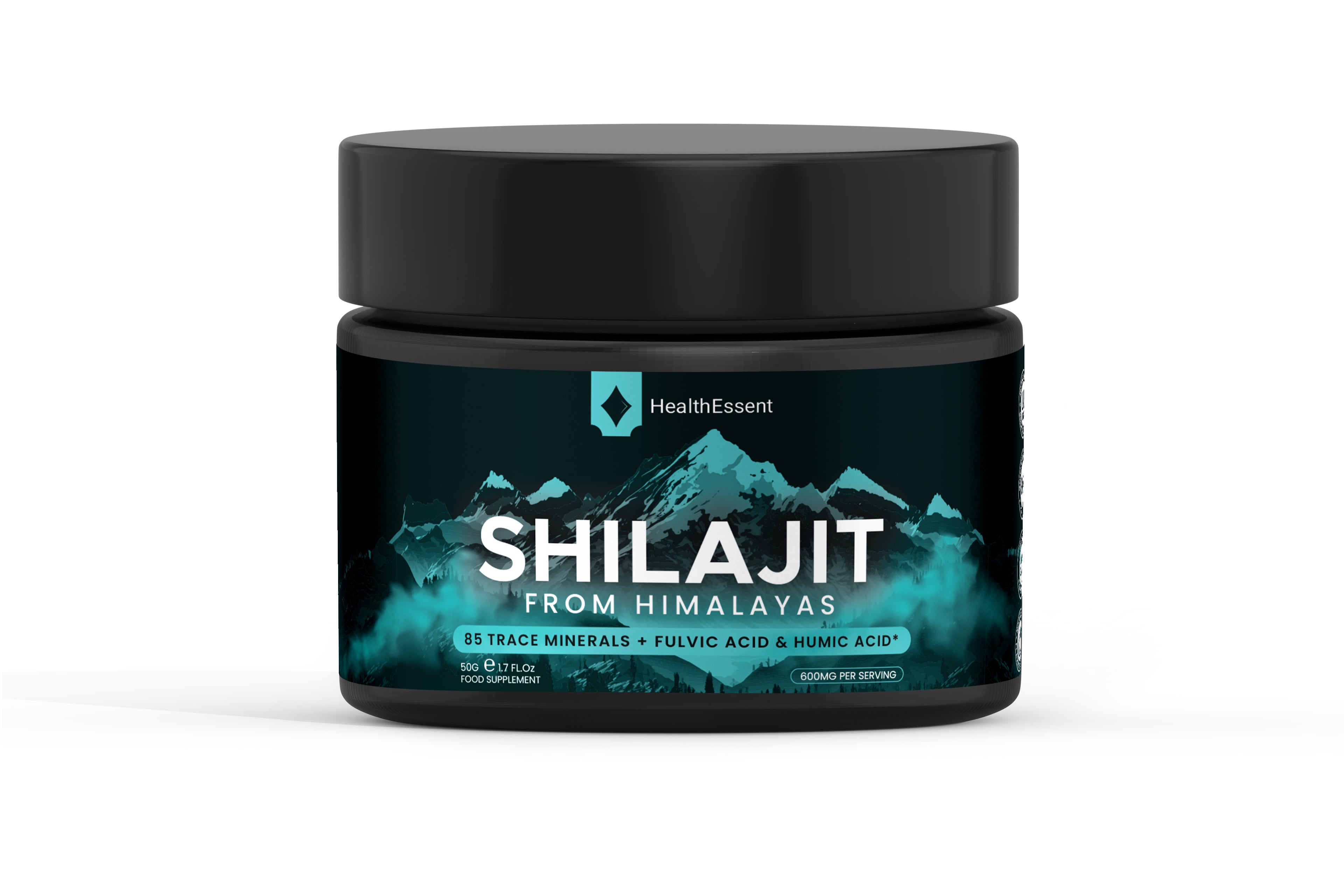 Shilajit Organic & Pure, Raw Shilajit Resin (50g), Shilajit Resin Pure Organic Himalayan by Health Essent - 50g