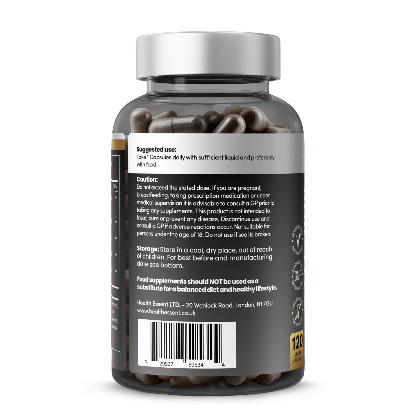 Shilajit Seamoss and Lions Mane Capsules