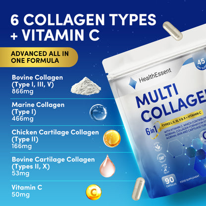 Multi Collagen 6-in-1 (90 Capsules)