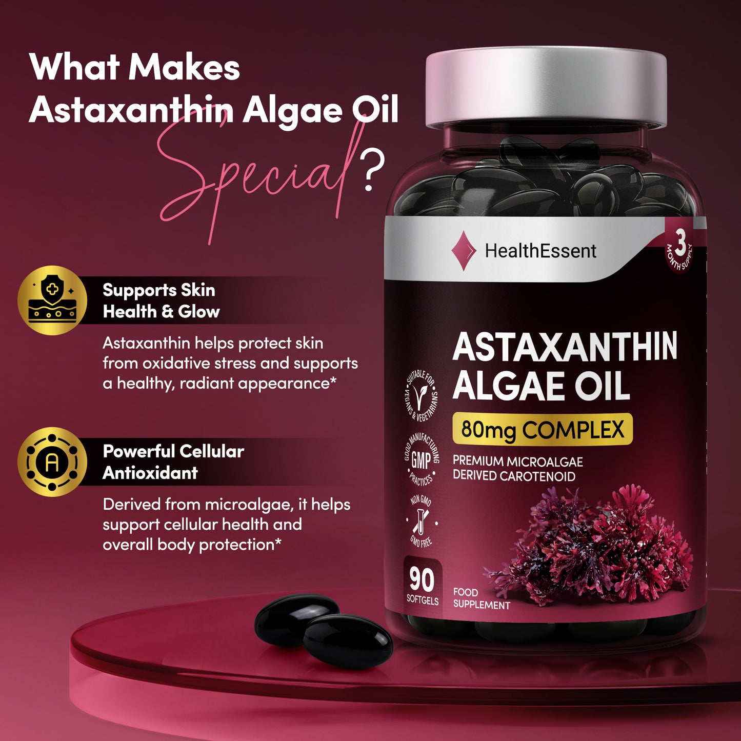 Astaxanthin Algae Oil