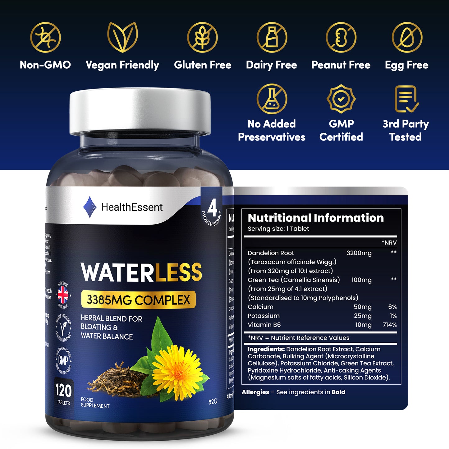 WaterLess Tablets