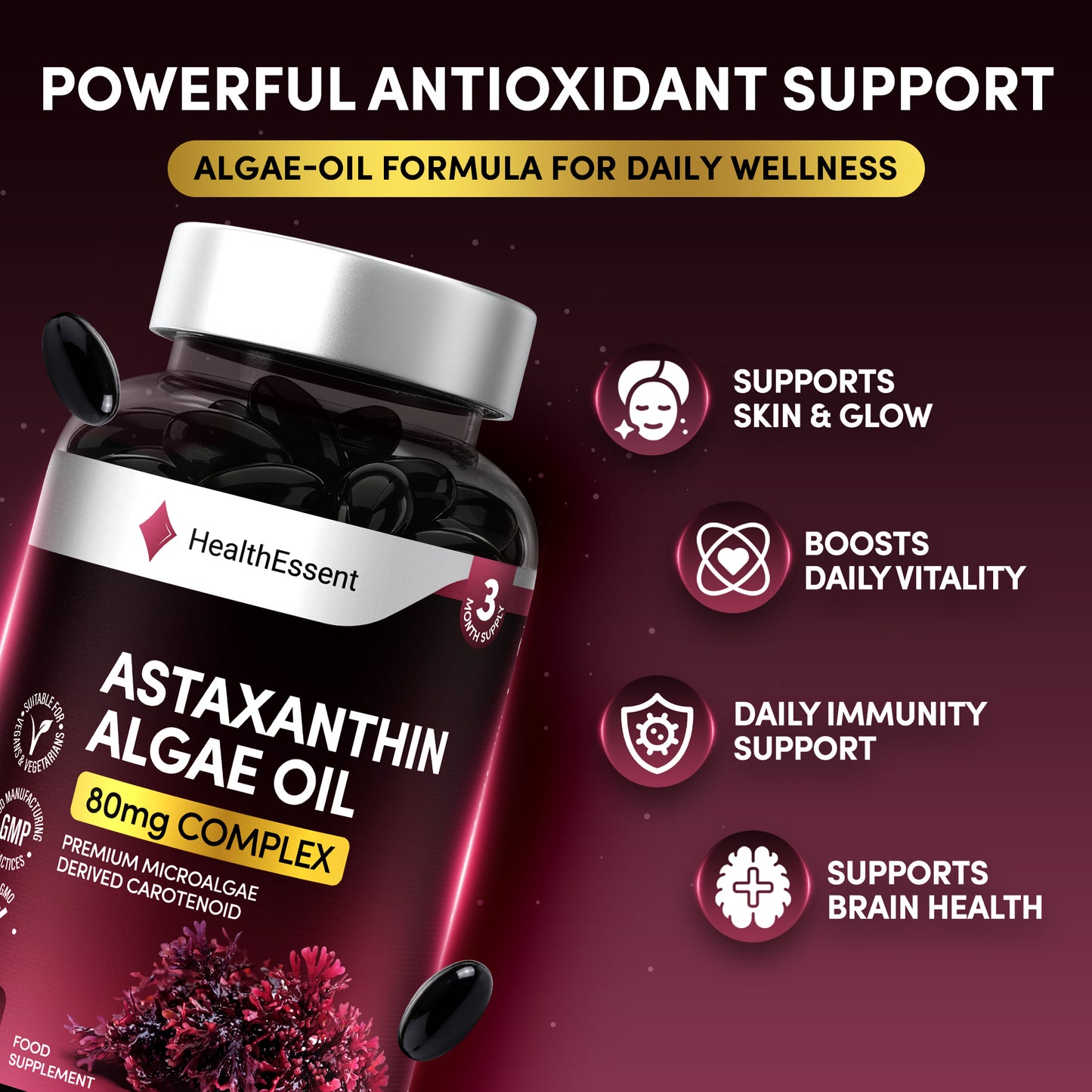 Astaxanthin Algae Oil
