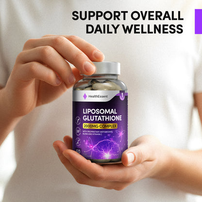 Liposomal Glutathione 2000mg Complex | HealthEssent Liposomal Glutathione 2000mg Complex | HealthEssent