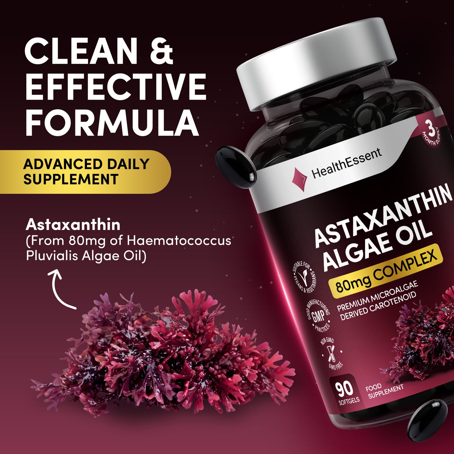 Astaxanthin Algae Oil