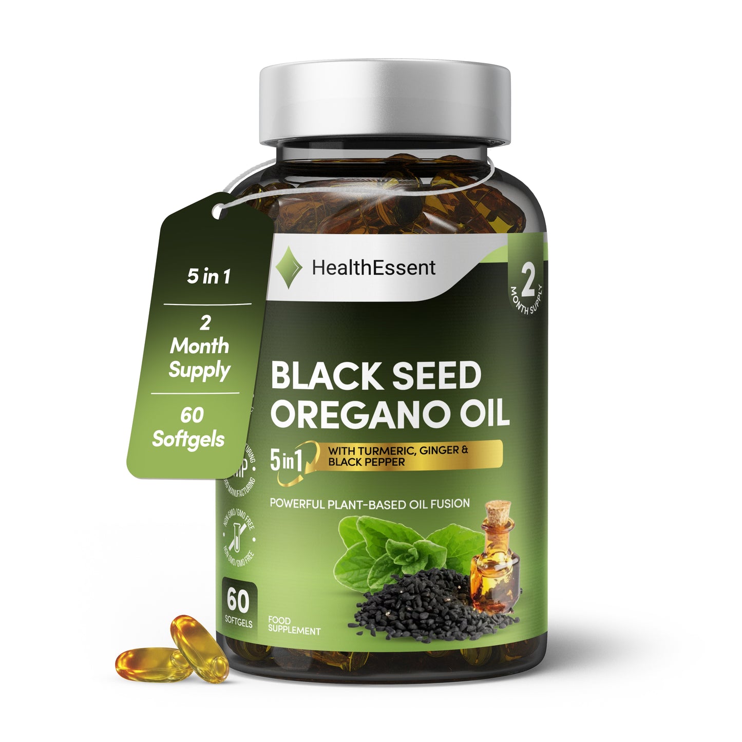 Black Seed Oregano 5-in-1