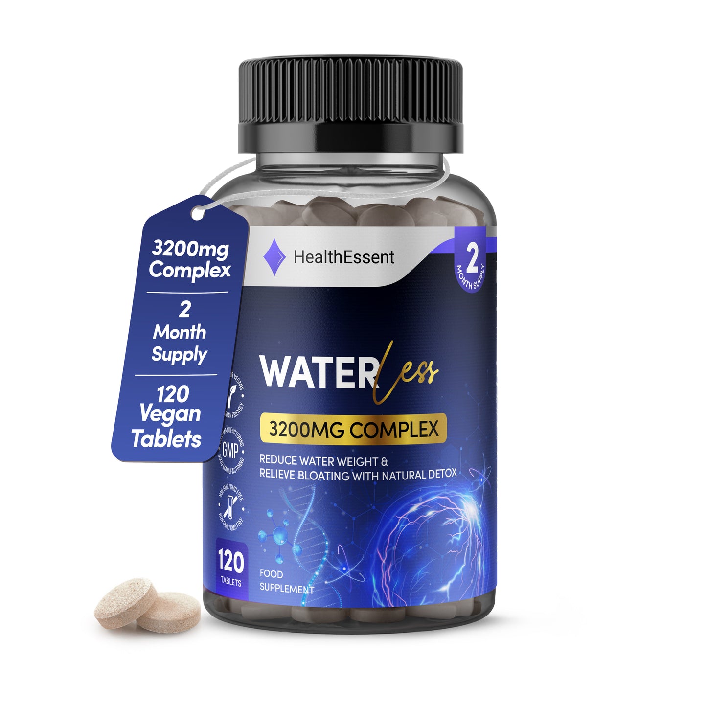 WaterLess - Water Retention Tablets